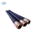 DN100 braided peristaltic concrete pump hose with flanges